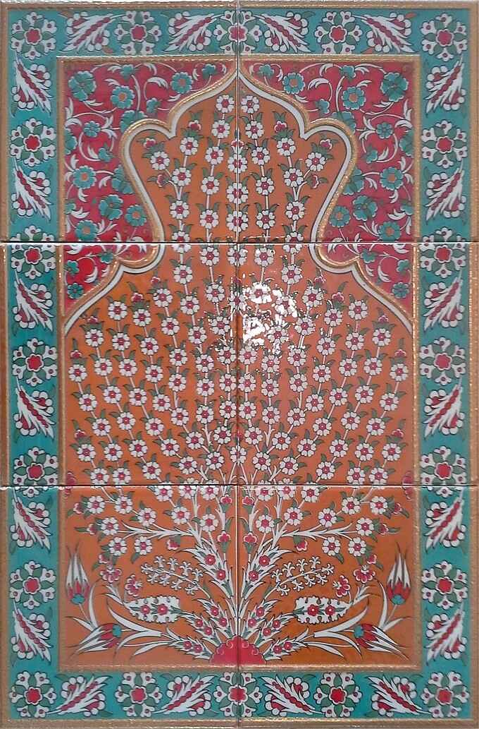 40x60 cm Çini Pano - 26